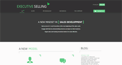 Desktop Screenshot of executive-selling.com