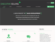 Tablet Screenshot of executive-selling.com